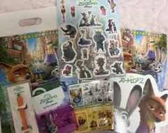 ズートピア２　前夜祭　舞台挨拶 ノベルティー　非売品　全8点　ジュディ　ニック