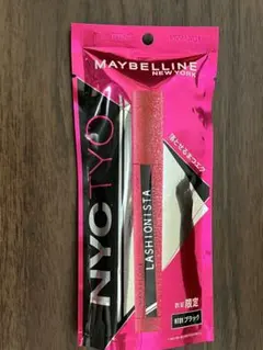 メイベリン ラッシュニスタ 黒　マスカラ　限定品