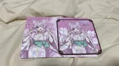 極楽湯　ポストカード（ 博衣こより ver.）＋コースターのサムネイル