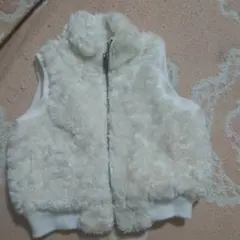 タイムセール！モコモコベスト★100cm