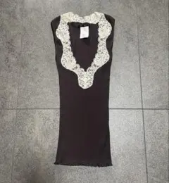 Sov.DOUBLE STANDARD CLOTHINGレース付タンクトップのサムネイル