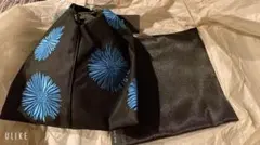 半額⭐️DearLadyP女性用刺繍ハンドバッグ、ホボバッグ、アップサイクル