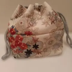 和柄巾着　浴衣用　袴用