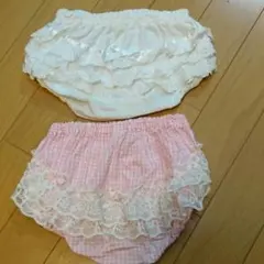 オーバーパンツ 2枚組