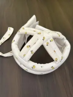 ケラッタ　ごっつん防止用ヘルメット　レモン柄