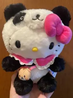 ハローキティ　パンダ　上野店限定 ぬいぐるみ
