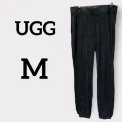 UGG 【M】ブラック くろ 薄手パンツ シンプル カジュアル
