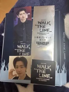 WALK THE LINE SUMMER EDITION第二弾クリアしおり