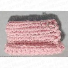 ピンクのパペット用帽子