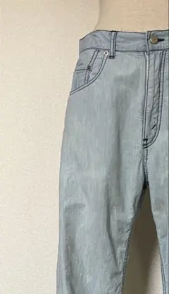 タオ コムデギャルソン レース切り替えデニムパンツ