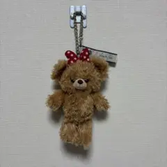 ディズニーストア　ユニベアシティ　テディベア　ぬいぐるみ　キーホルダー