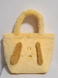 スヌーピー　もふもふミニバッグ　イエロー
