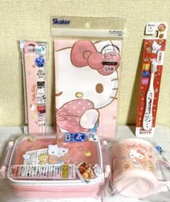 ハローキティ　お弁当セット　まとめ売りのサムネイル