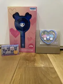 TWICE LOVELYS ハンディファン ラバーマット うるちゅるシールセット