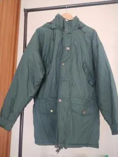 ヴィンテージ 古着　ヘリーハンセン 中綿ジャケット ブルゾン グリーン