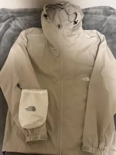 ノースフェイス Mコンパクトジャケット フォッシルアイボリー