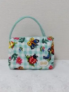 新品未使用タグ付き フェイラー ハイジチェック ペールグリーン