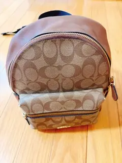 COACH シグネチャー ミニリュック バックパック ブラウンのサムネイル