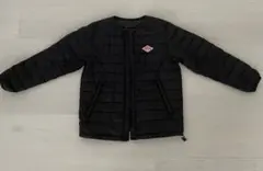 DANTON キッズ　インナーダウンジャケット　ブラック　L