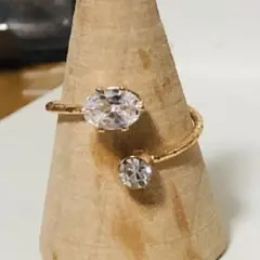 キュービックジルコニア フォークリング