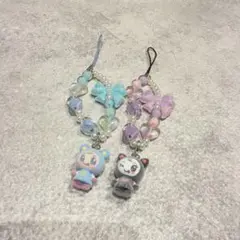 ブルーベリエちゃん デビリーちゃん ナルミヤ フロッキーマスコットチャーム