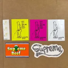 Supreme ステッカー　1セット