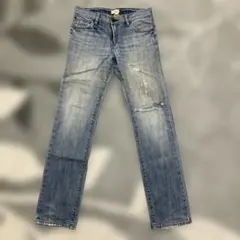 ダメージ　ジーンズ　ジーパン　ライトブルー　ギャップ　Gap