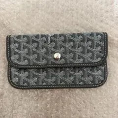 GOYARD ゴヤール サンルイ PM GM 付属ポーチ ブラック ブラウン - メルカリ