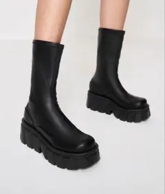 ジュメロ✨美品　jm stretch middle boots 24cm ジュメロ✨美品 jm stretch middle boots 24cm | Mercari
