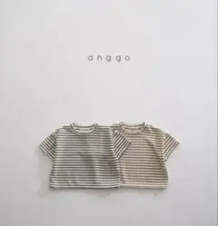 anggo Oreo T-shirt S ブラウン