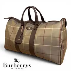 2026年最新】BURBERRY メンズ ボストンバッグ・旅行用バッグの人気