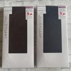 新品 ジルスチュアート リブタイツ L〜L L 60デニール 2足セット