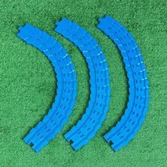 プラレール まがレール 3本 セット 洗浄済