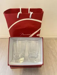 新品未使用　バカラ　ローラ　ハイボール　ペア　クリスタル　ロックグラス 純正箱