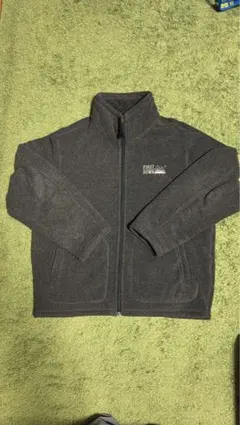 FIRST DOWN フリースジャケット ブラック