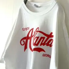 ジャージーズ エンジョイ アトランタ Tシャツ XL ホワイト 白 古着のサムネイル