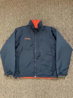 Columbia リバーシブルジャケット ネイビー/オレンジ