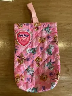 パウパトロール シューズバッグ ピンク