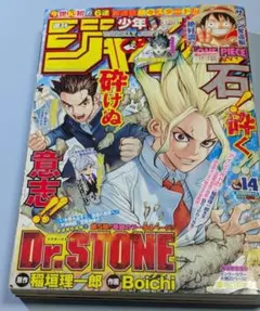 【週刊少年ジャンプ2017年14号】新連載　Dr.STONE 週刊少年ジャンプ 2017年14号 ドクターストーン新連載 表紙 巻頭カラー 週刊誌