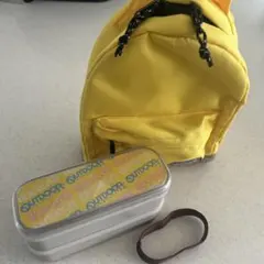 アウトドアOUTDOOR保冷リュック付き２段ランチボックス