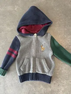 Ralph Lauren フード付きカーディガン 18M ラルフローレン