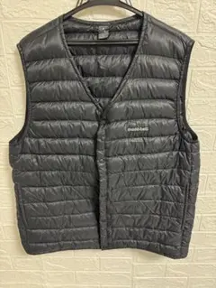 montbell スペリオダウン ラウンドネックベスト