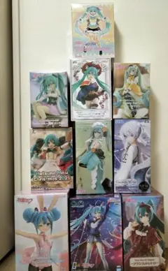 初音ミク フィギュア 14体セット まとめ売り - メルカリ