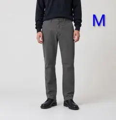 남성용 치노 슬랙스 차콜 그레이 미디엄