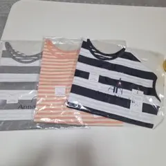 Anna Nicola ミラレボーダードルマンTEE 80cm 2枚95cm1枚