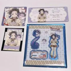 バレンタイン　胡蝶しのぶ　アクスタ　チョコ風カード　コースター　招待状風