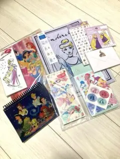 ディズニープリンセス　ファイル　レターセット　手紙　シーセット　フォトアルバム