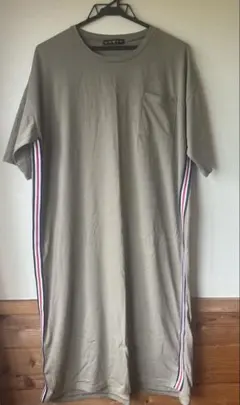 GORGE ロングTシャツ ワンピース カーキのサムネイル
