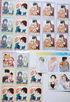 LaLa 付録 2ショット6連カード 夏目友人帳 学園ベビーシッターズ