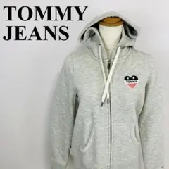 TOMMY JEANS パーカー フード グレー XS 1521-Bのサムネイル